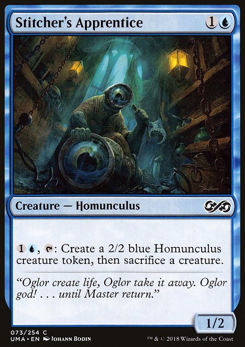 Stitcher's Apprentice, Ultimate Masters #73, Magic: The Gathering card