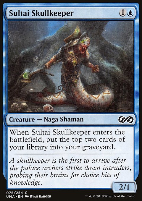 Sultai Skullkeeper, Ultimate Masters #75, Magic: The Gathering card