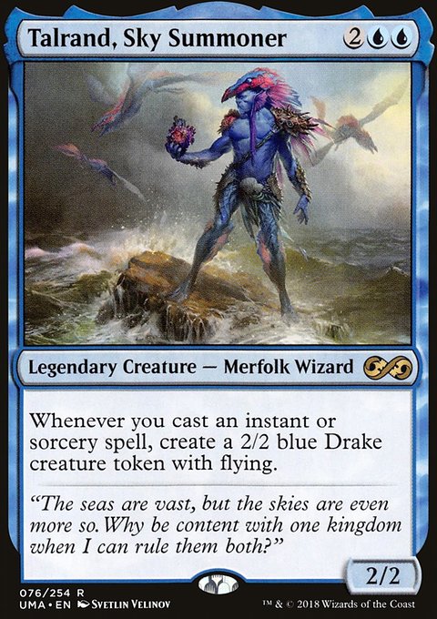 Talrand, Sky Summoner, Ultimate Masters #76, Magic: The Gathering card