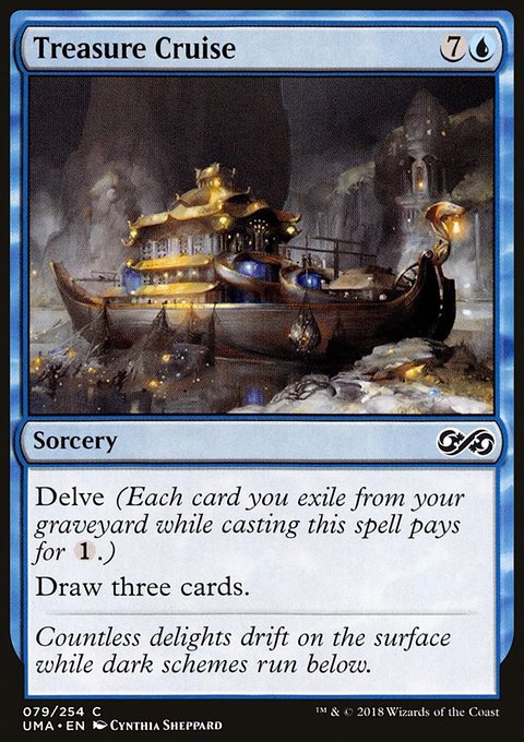 Treasure Cruise, Ultimate Masters #79, Magic: The Gathering card