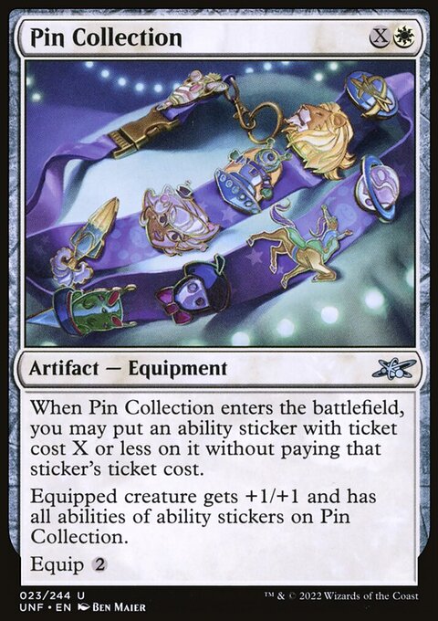 Pin Collection, Unfinity #23, Magic: The Gathering card
