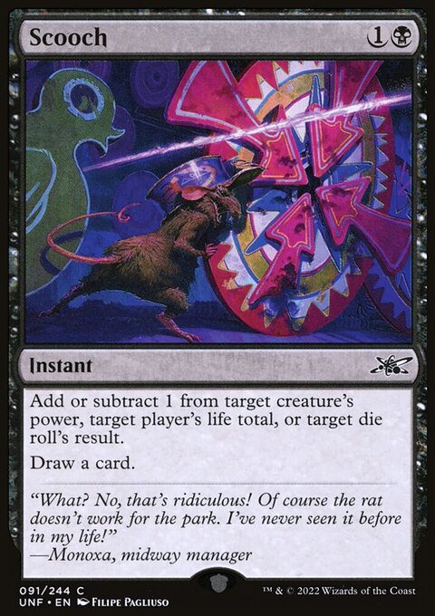 Scooch, Unfinity #91, Magic: The Gathering card