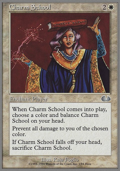 Charm School, Unglued #1, Magic: The Gathering card