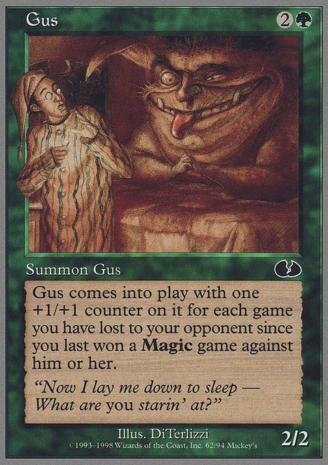 Gus, Unglued #62, Magic: The Gathering card