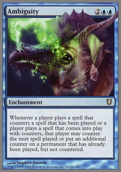Ambiguity, Unhinged #24, Magic: The Gathering card