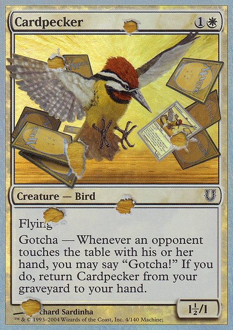 Cardpecker, Unhinged #4★, Magic: The Gathering card