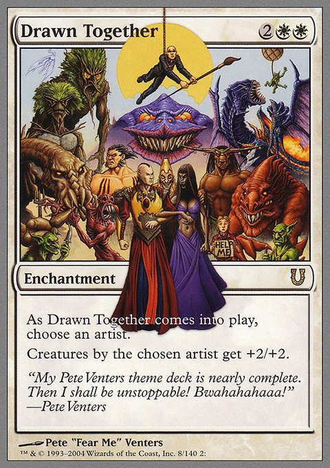 Drawn Together, Unhinged #8, Magic: The Gathering card