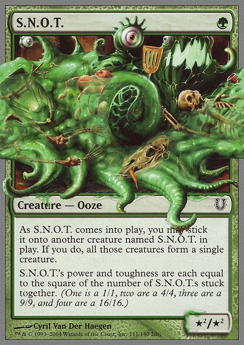 S.N.O.T., Unhinged #111, Magic: The Gathering card