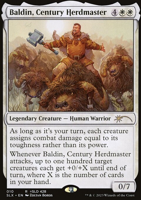 Baldin, Century Herdmaster, Universes Within #10, Magic: The Gathering card