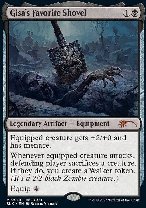 Gisa's Favorite Shovel, Universes Within #19, Magic: The Gathering card