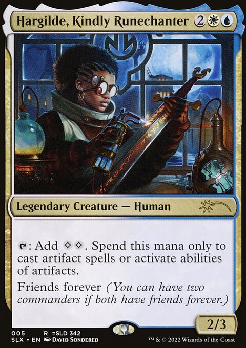Hargilde, Kindly Runechanter, Universes Within #5, Magic: The Gathering card
