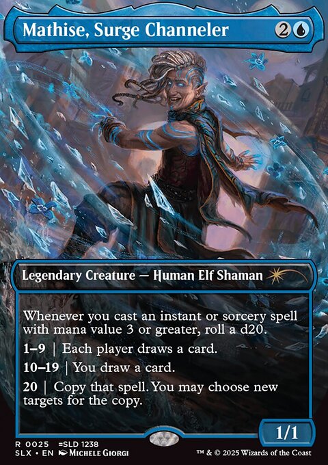 Mathise, Surge Channeler, Universes Within #25, Magic: The Gathering card