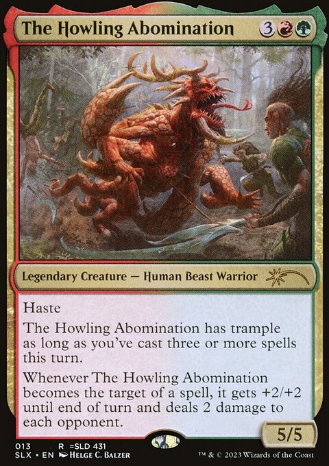 The Howling Abomination, Universes Within #13, Magic: The Gathering card