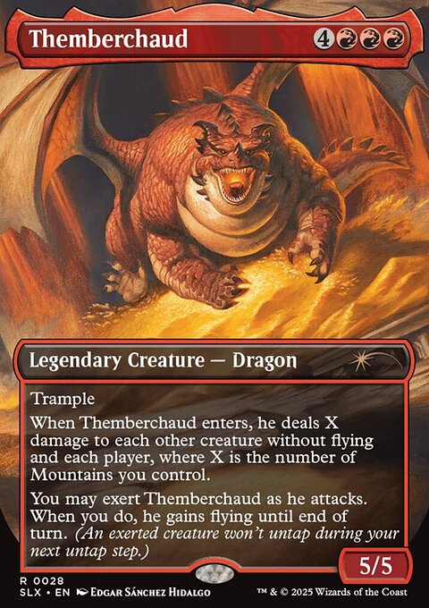 Themberchaud, Universes Within #28, Magic: The Gathering card