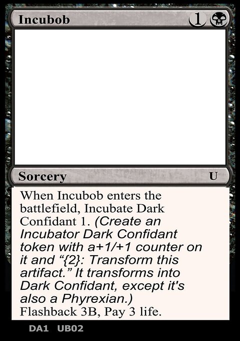 Incubob, Unknown Event #UB02b, Magic: The Gathering card