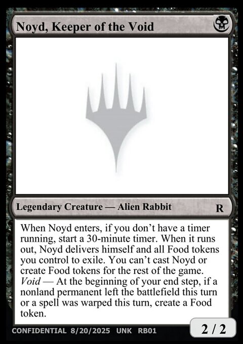 Noyd, Keeper of the Void, Unknown Event #RB01, Magic: The Gathering card