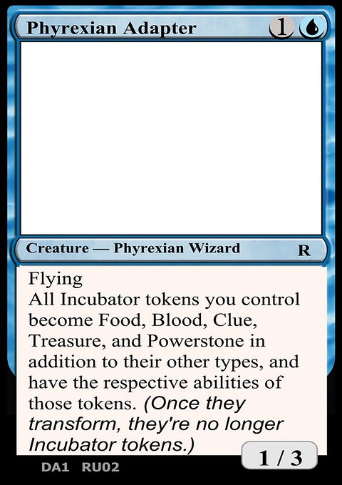 Phyrexian Adapter, Unknown Event #RU02c, Magic: The Gathering card
