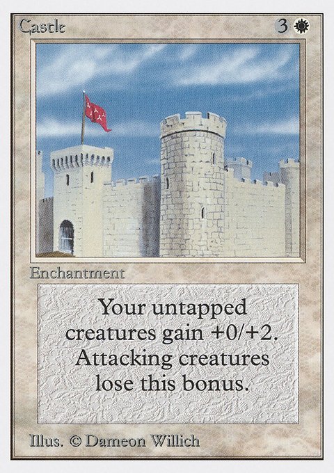 Castle, Unlimited Edition #9, Magic: The Gathering card