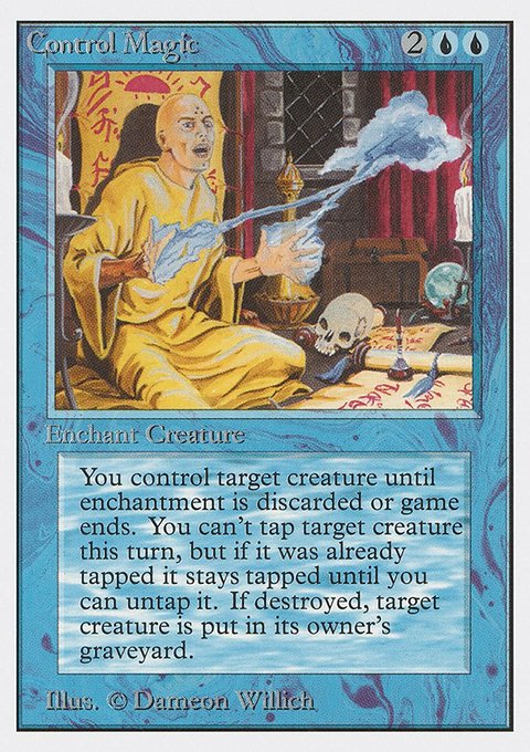 Control Magic, Unlimited Edition #53, Magic: The Gathering card