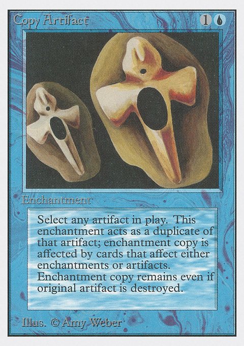 Copy Artifact, Unlimited Edition #54, Magic: The Gathering card