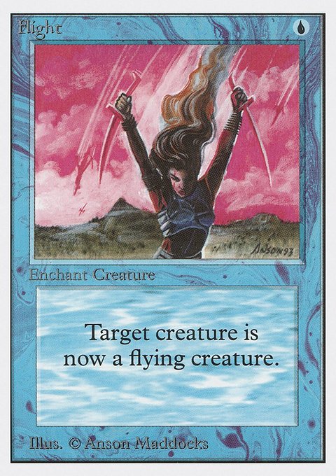 Flight, Unlimited Edition #59, Magic: The Gathering card