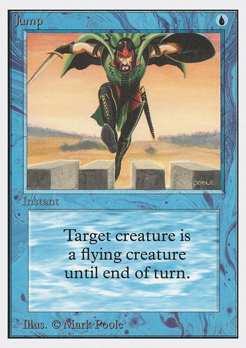 Jump, Unlimited Edition #61, Magic: The Gathering card
