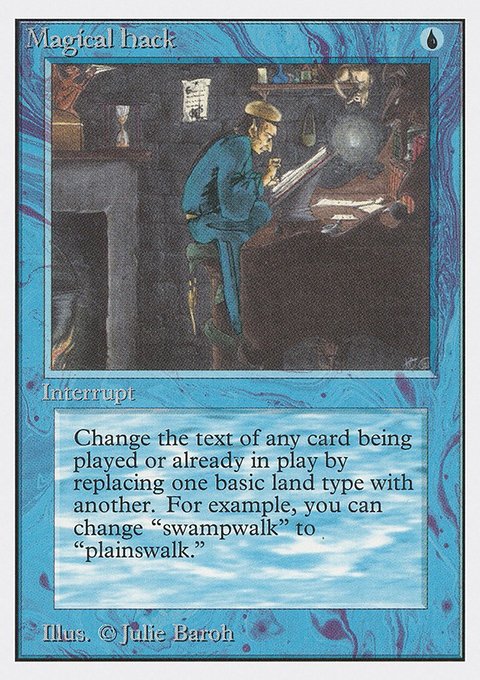 Magical Hack, Unlimited Edition #64, Magic: The Gathering card