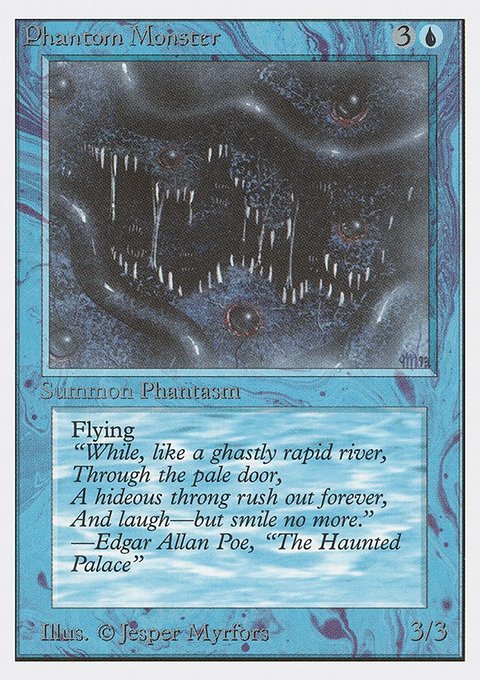 Phantom Monster, Unlimited Edition #70, Magic: The Gathering card