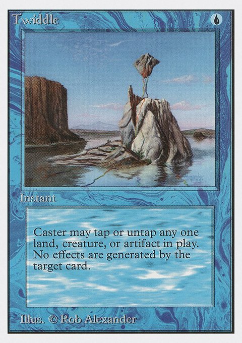Twiddle, Unlimited Edition #86, Magic: The Gathering card