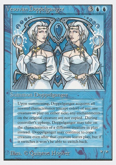 Vesuvan Doppelganger, Unlimited Edition #88, Magic: The Gathering card