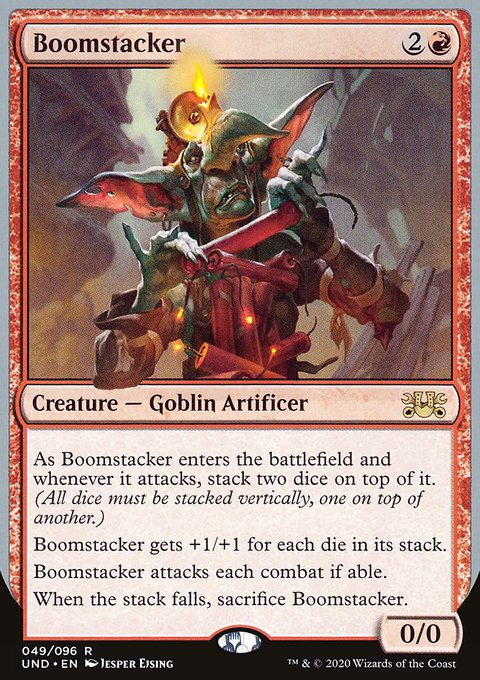 Boomstacker, Unsanctioned #49, Magic: The Gathering card
