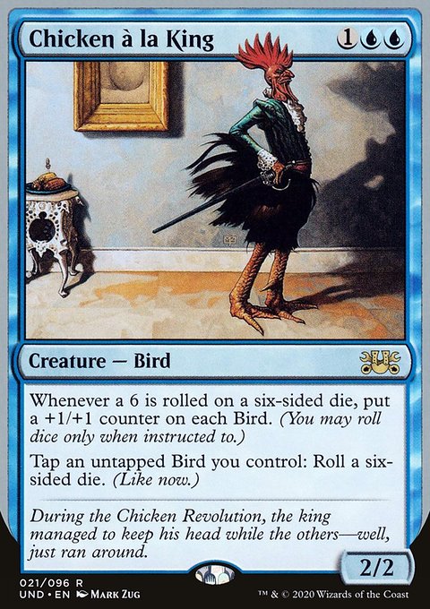 Chicken à la King, Unsanctioned #21, Magic: The Gathering card