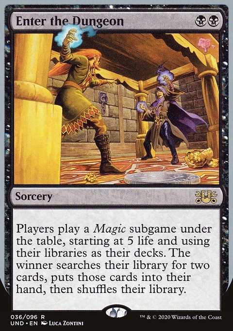 Enter the Dungeon, Unsanctioned #36, Magic: The Gathering card