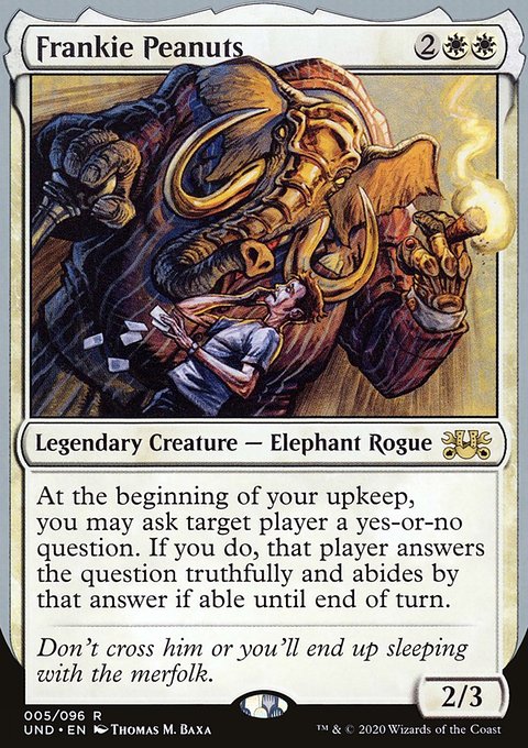 Frankie Peanuts, Unsanctioned #5, Magic: The Gathering card
