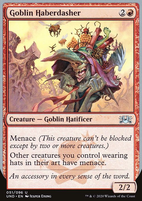 Goblin Haberdasher, Unsanctioned #51, Magic: The Gathering card
