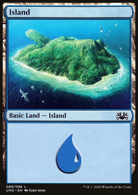 Island, Unsanctioned #89, Magic: The Gathering card