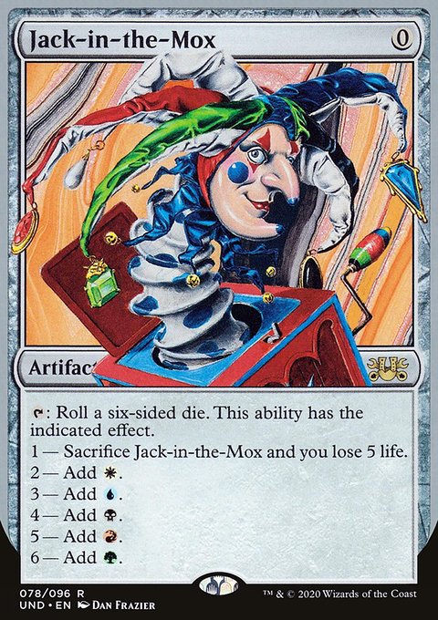 Jack-in-the-Mox, Unsanctioned #78, Magic: The Gathering card