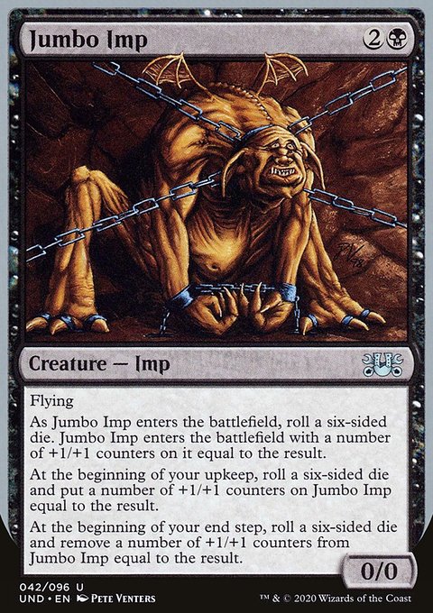 Jumbo Imp, Unsanctioned #42, Magic: The Gathering card
