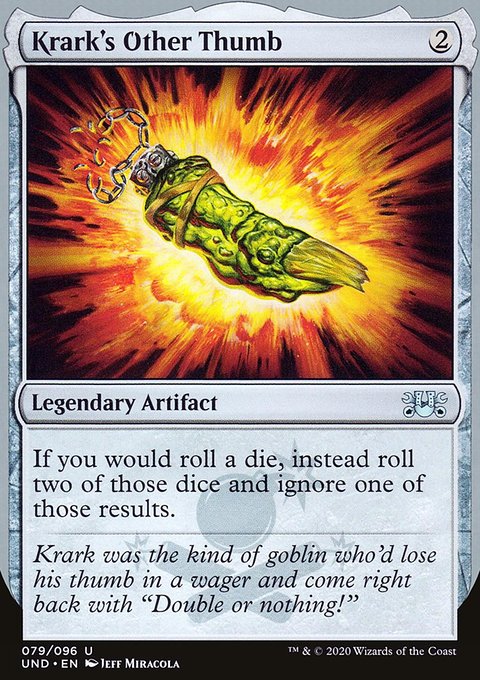 Krark's Other Thumb, Unsanctioned #79, Magic: The Gathering card