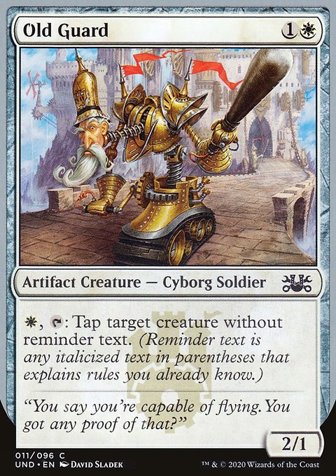 Old Guard, Unsanctioned #11, Magic: The Gathering card