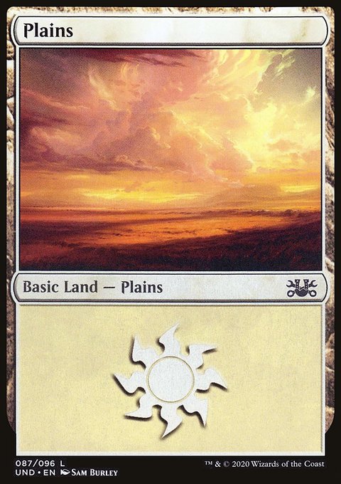 Plains, Unsanctioned #87, Magic: The Gathering card