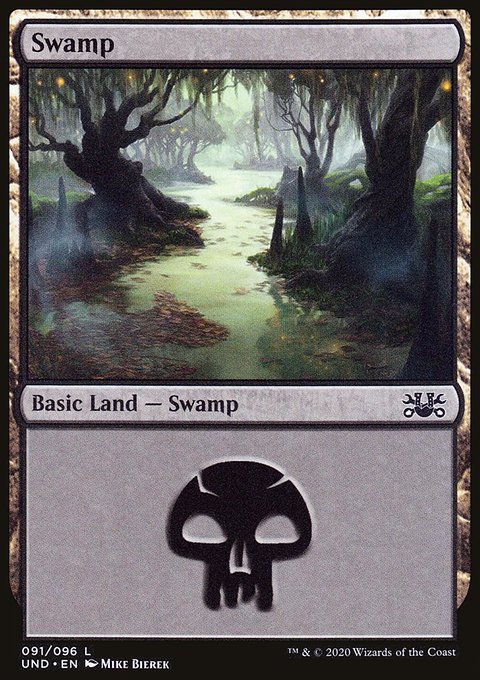 Swamp, Unsanctioned #91, Magic: The Gathering card