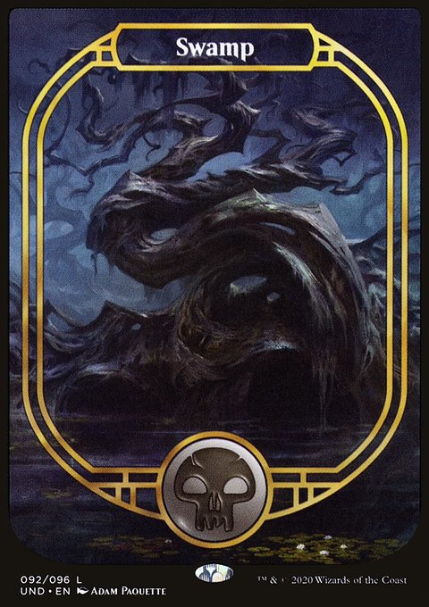 Swamp, Unsanctioned #92, Magic: The Gathering card