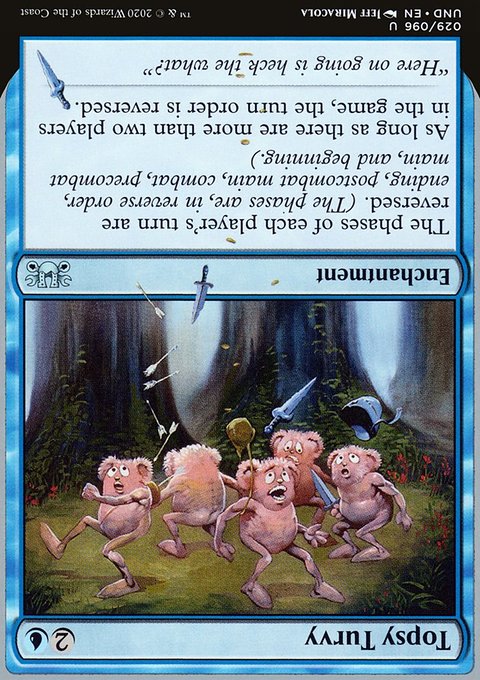 Topsy Turvy, Unsanctioned #29, Magic: The Gathering card