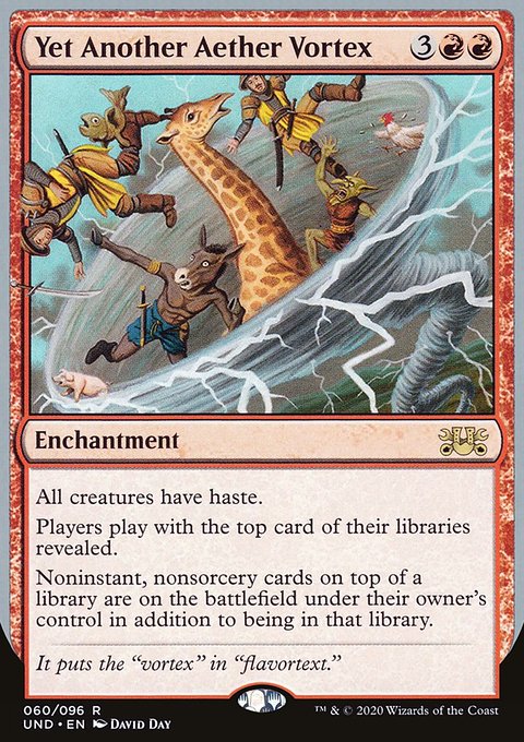 Yet Another Aether Vortex, Unsanctioned #60, Magic: The Gathering card