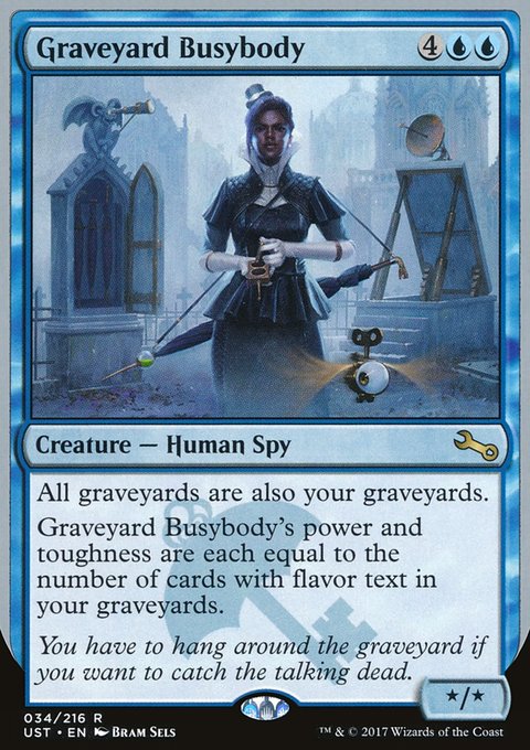 Graveyard Busybody, Unstable #34, Magic: The Gathering card