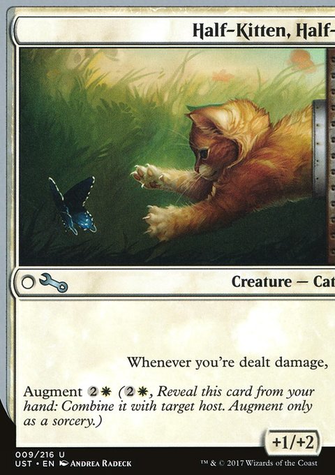 Half-Kitten, Half-, Unstable #9, Magic: The Gathering card