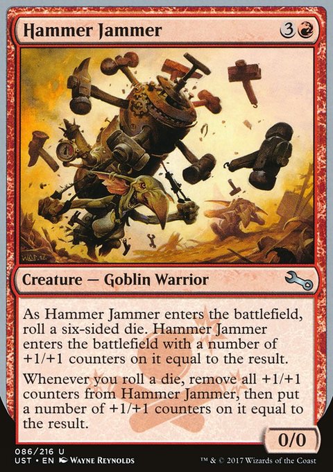 Hammer Jammer, Unstable #86, Magic: The Gathering card