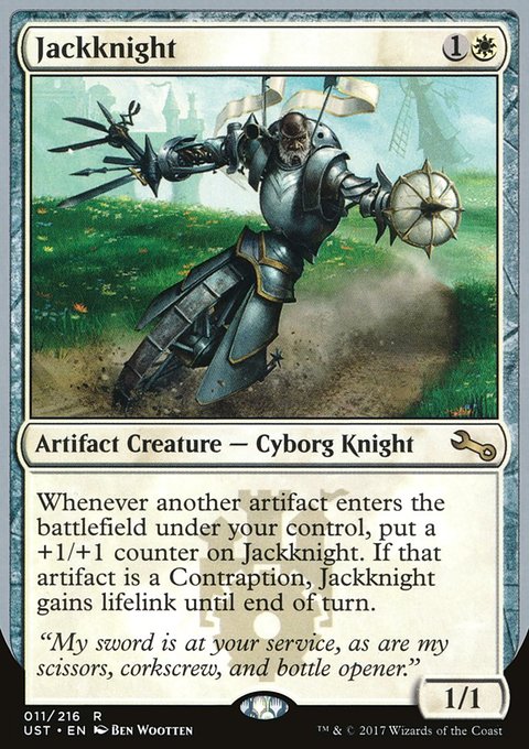 Jackknight, Unstable #11, Magic: The Gathering card