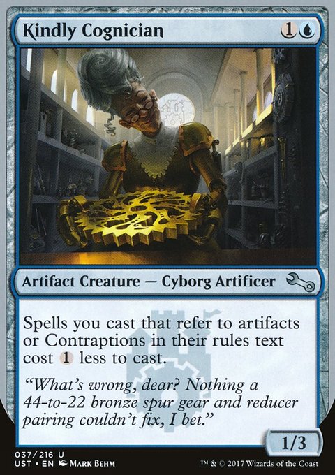 Kindly Cognician, Unstable #37, Magic: The Gathering card